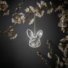Závěsný velikonoční zajíček – minimalistická jarní dekorace