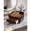 Make-up organizér s přihrádkami – elegantní kosmetický organizér se zásuvkou
