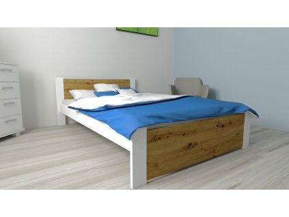 Zvýhodněný set: MATRACE+Postel z masivu borovice LUNA+rošt ZDARMA