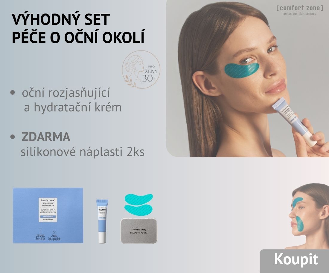 SET OČNÍ KRÉM A ZDARMA SILIKONOVÉ NÁPLASTI