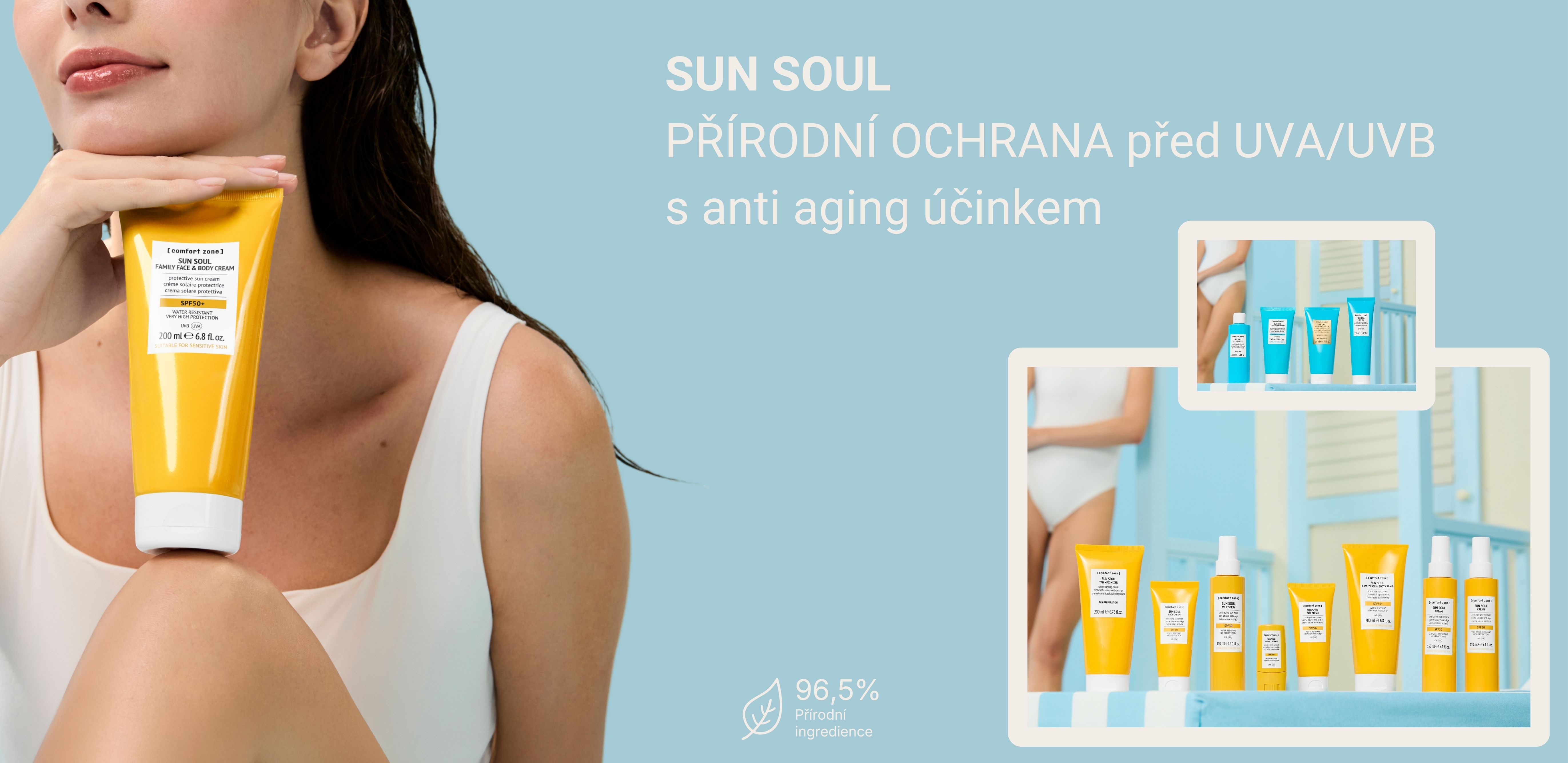 řada SUN SOUL. ochrana s anti aging účinkem