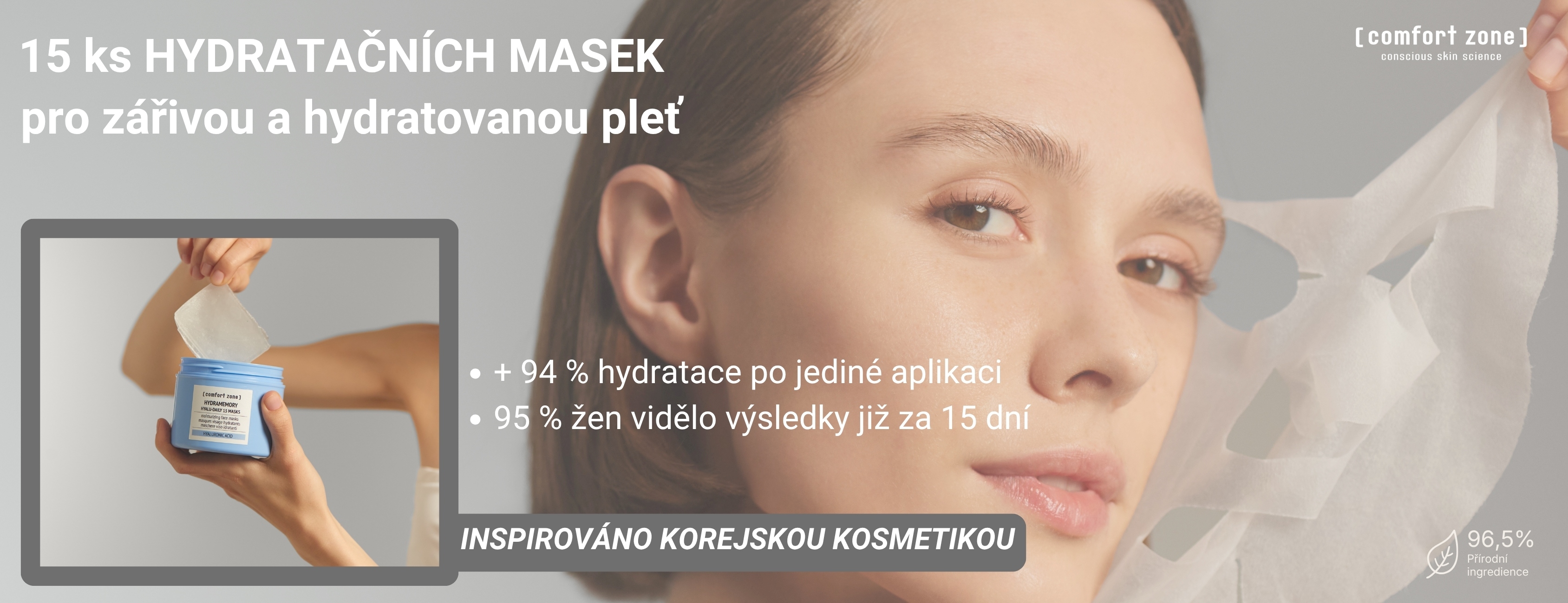 KOREJSKÁ KŮRA PRO ZÁŘIVOU PLEŤ
