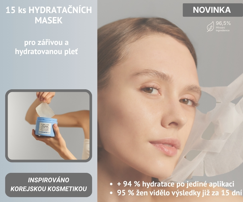 KOREJSKÁ KŮRA PRO ZÁŘIVOU PLEŤ