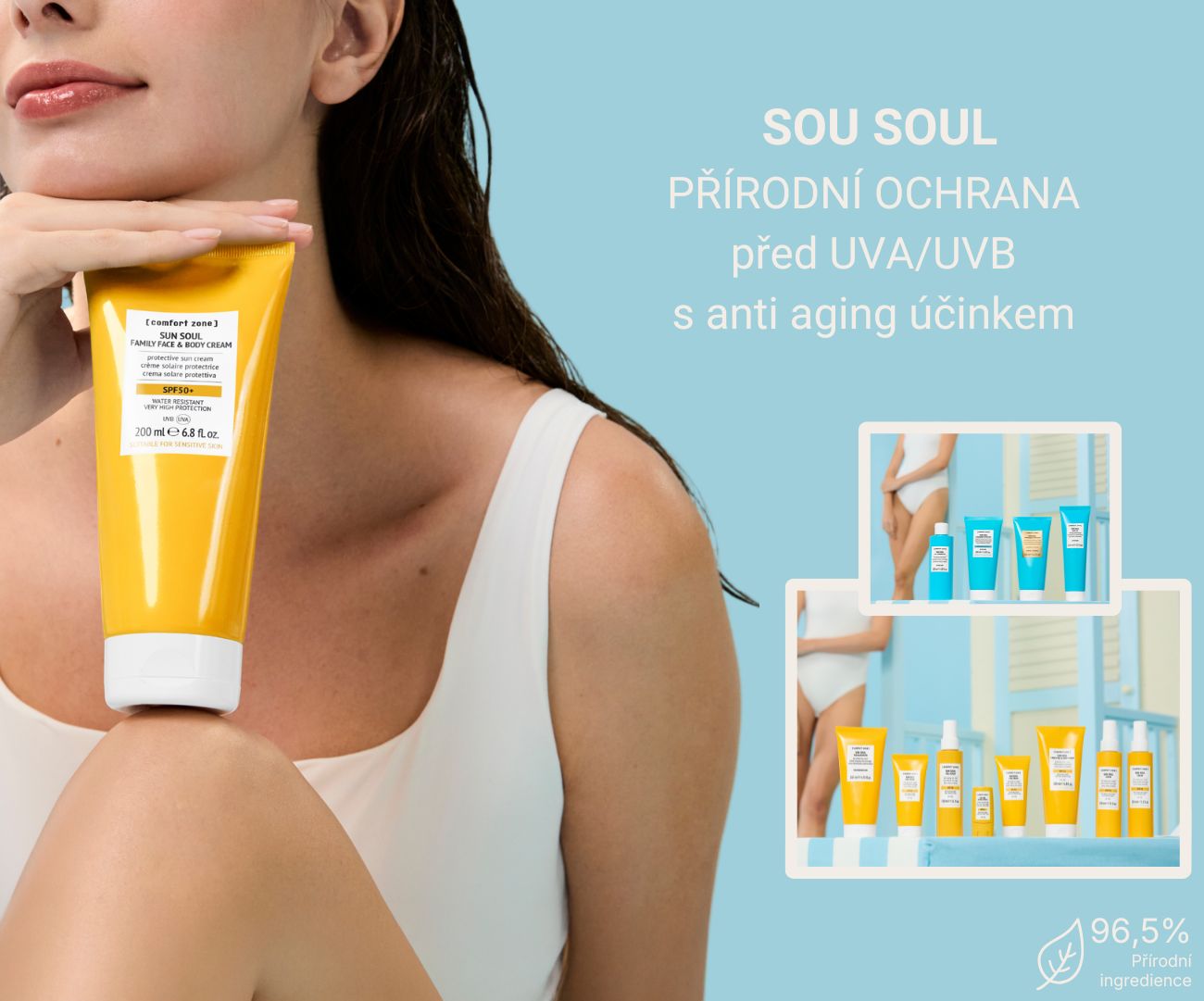 řada SUN SOUL. ochrana s anti aging účinkem