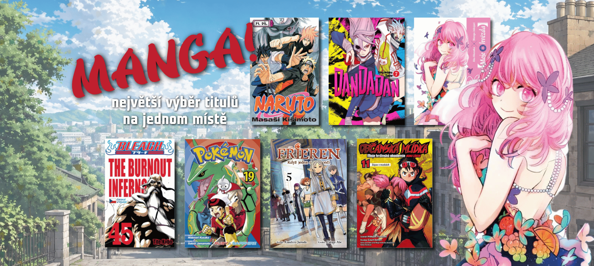 Manga kam se podíváš