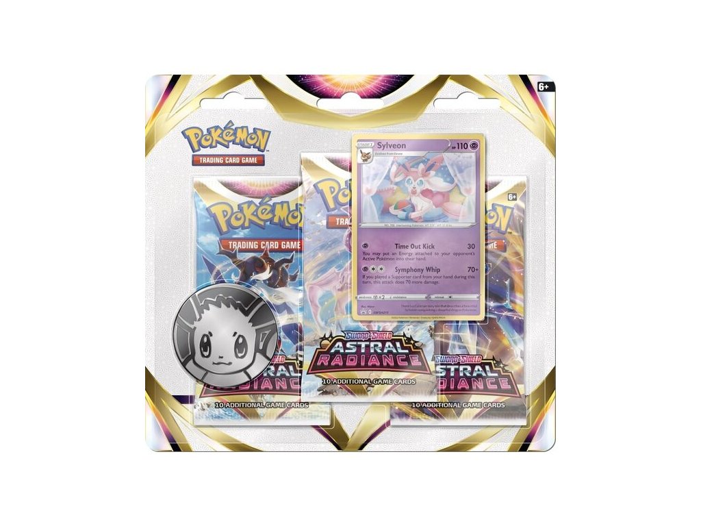 Pokémon TCG Astral Radiance 3 Blister Booster