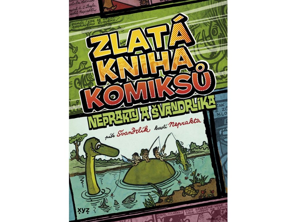 A10160F0012127 Zlata kniha komiksu Neprakty a Svandrlika 2d