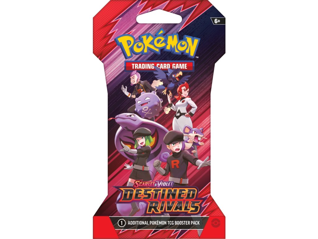 Pokémon TCG Destined Rivals 1 Blister Booster