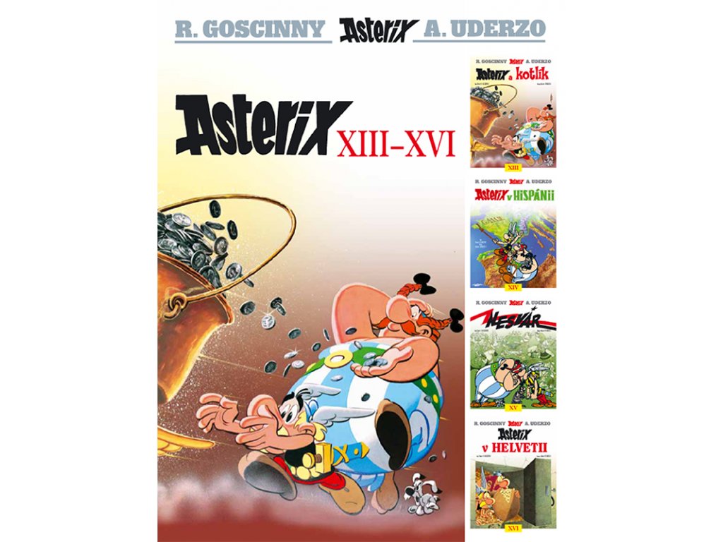 Asterix 13-16 (XIII-XVI) - souborné vydání