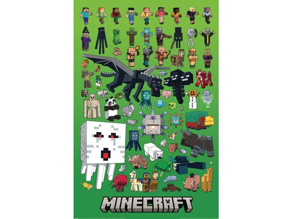 minecraft character montage