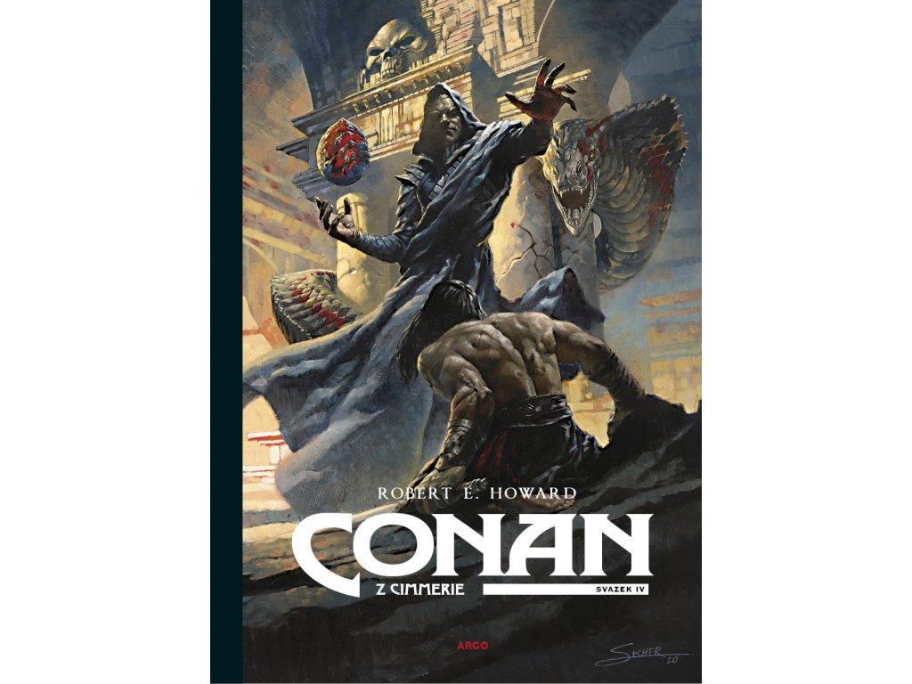 Conan z Cimmerie - Svazek 4. (obálka - mág)