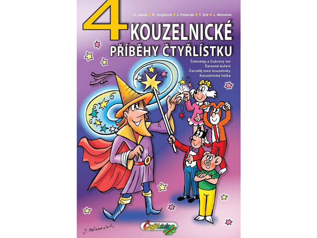Čtyřlístek - 4 kouzelnické příběhy Čtyřlístku