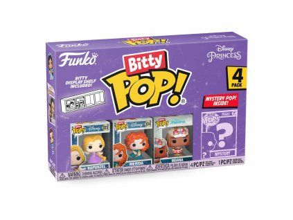 Disney Princesses Bitty POP! Vinyl Figure 4-Pack Rapunzel 2,5 cm