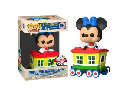 Disneyland 65th Anniversary POP! Vinyl Figure Minnie Circus Train 9 cm