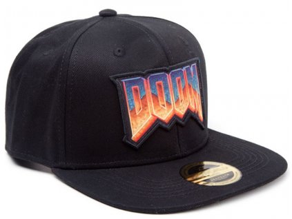 Doom kšiltovka Logo Black