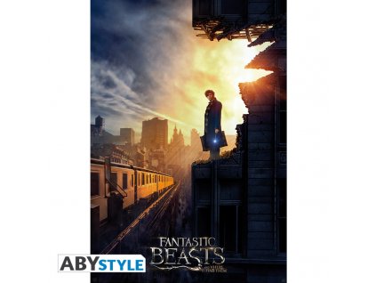 Fantastic Beasts plakát New York 98 x 68 cm