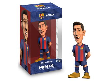 FC Barcelona Minix Figure Lewandowski 12 cm