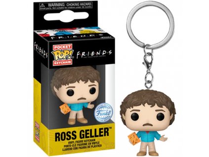 Friends Pocket POP! klíčenka Ross 4 cm