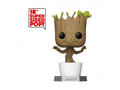 Guardians of the Galaxy Super Sized POP! Marvel Vinyl Figure Dancing Groot 46 cm