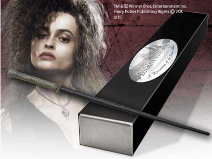 Harry Potter hůlka Bellatrix Lestrange (Character-Edition)