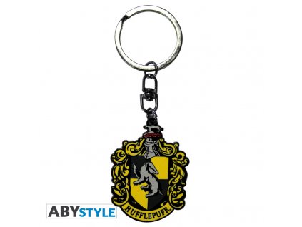 Harry Potter klíčenka kov Hufflepuff