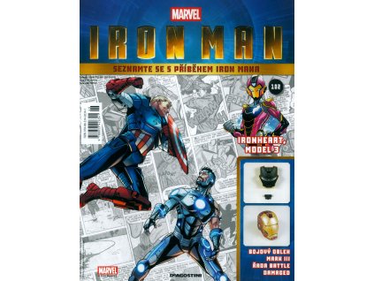 Iron Man model obleku Mark III na pokračování 102