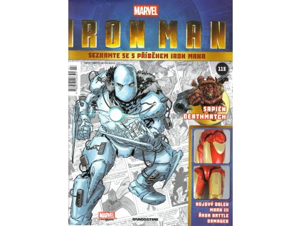Iron Man model obleku Mark III na pokračování 115