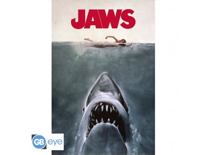 Jaws plakát Key Art 61 x 91,5 cm