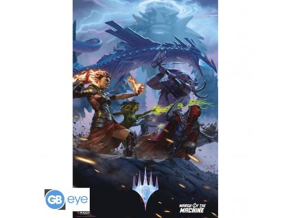 Magic the Gathering plakát March of the Machine 61 x 91,5 cm