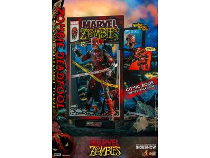 Marvel Zombies Comic Masterpiece Action Figure 1/6 Zombie Deadpool 31 cm