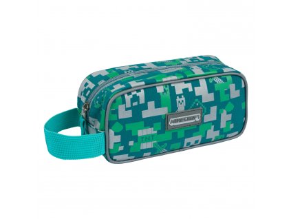 Minecraft penál Silver Creeper