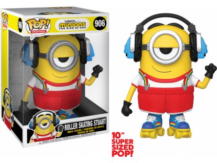 Minions II Super Sized POP! Movies Vinyl Figure Roller Skating Stuart 25 cm