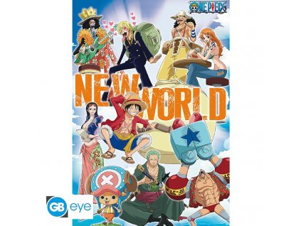 One Piece Red plakát New World Team 61 x 91,5 cm