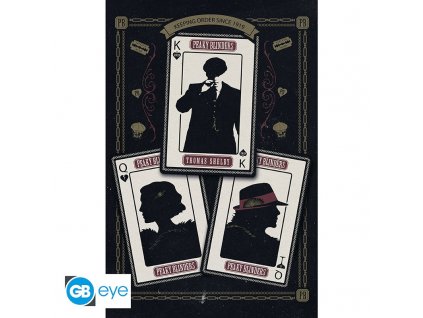 Peaky Blinders plakát Cards 61 x 91,5 cm