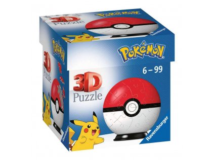 Pokémon 3D Puzzle Pokéballs Classic (54 ks)