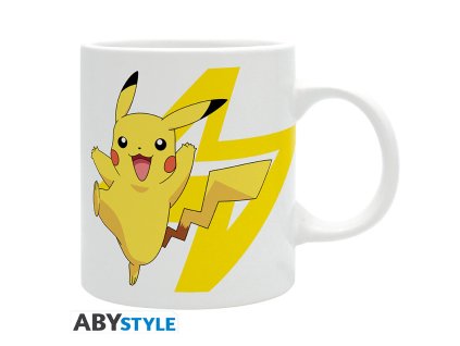 pokemon mug 320 ml logo pikachu subli box x2