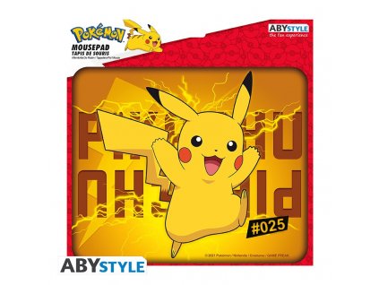 Pokémon podložka pod myš Pikachu