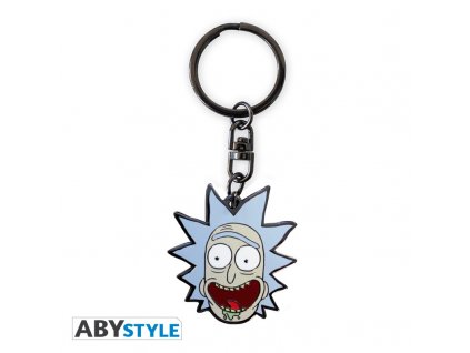 Rick and Morty klíčenka kov Rick