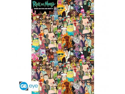 Rick and Morty plakát Where's Rick 61 x 91,5 cm