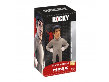 Rocky Minix Figure Rocky Trainer Suit 12 cm
