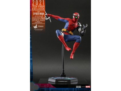 Spider-Man Videogame Masterpiece Action Figure 1/6 Cyborg Spider-Man Suit 2021 Toy Fair Exclusive 30 cm