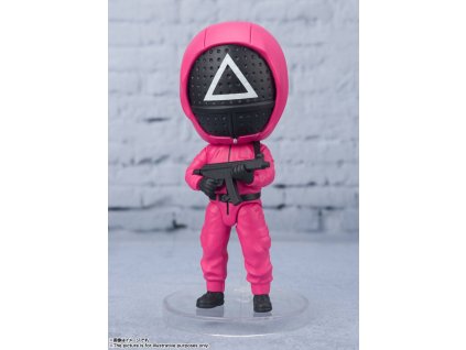Squid Game Figuarts mini Action Figure Masked Soldier 9 cm