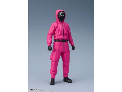 Squid Game S.H. Figuarts Action Masked Worker / Masked Manager 14 cm