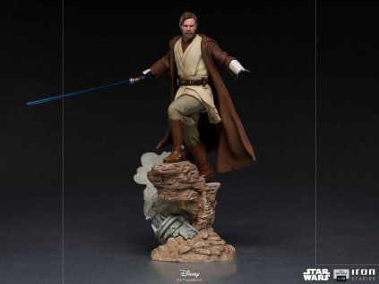 Star Wars Deluxe BDS Art Scale Statue 1/10 Obi-Wan Kenobi 28 cm