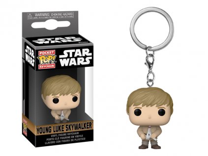 Star Wars Obi-Wan Kenobi Pocket POP! klíčenka Young Luke Skywalker 4 cm