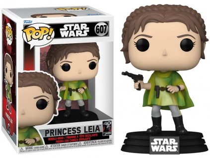 Star Wars Return of the Jedi 40th Anniversary POP! Vinyl Figure Leia 9 cm
