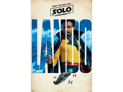 Star Wars Solo plakát Lando Teaser 61 x 91 cm