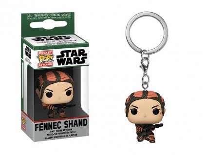 Star Wars The Book of Boba Fett Pocket POP! klíčenka Fennec Shand 4 cm
