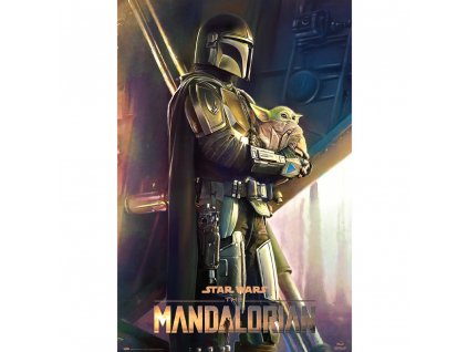 Star Wars The Mandalorian plakát Clan of Two 61 x 91 cm