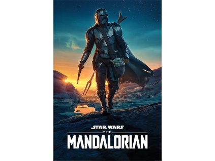Star Wars The Mandalorian plakát Nightfall 61 x 91 cm